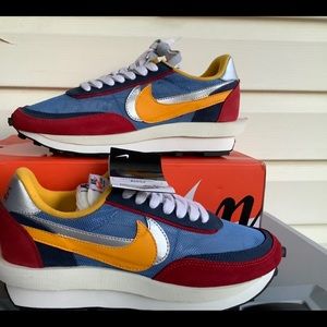 NikeX Sacai LD Waffle Varsity Blue Size 10